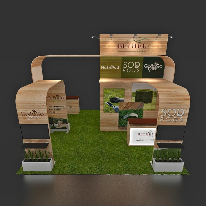 20 X 20 Trade Show Booth - Bethel