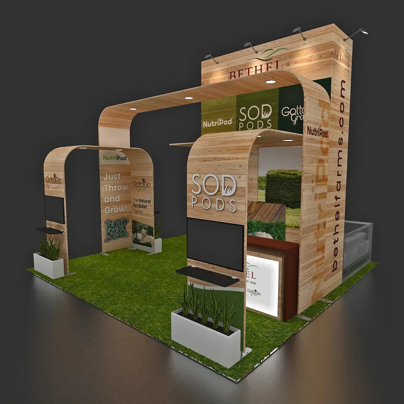 20 X 20 Trade Show Booth - Bethel