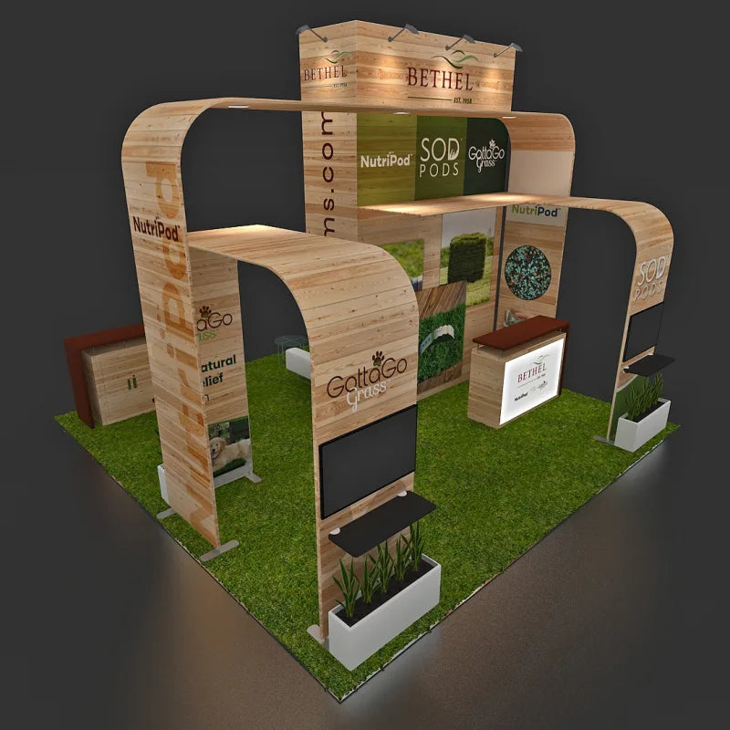 20 X 20 Trade Show Booth - Bethel