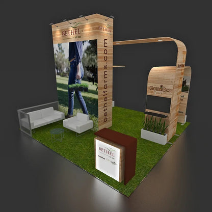 20 X 20 Trade Show Booth - Bethel